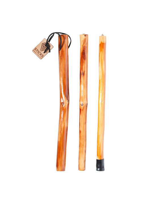 SP Natural Fir 3-Piece Detachable Hiking Stick